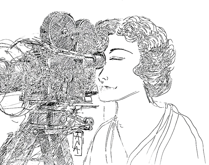 portrait d'Alice Guy